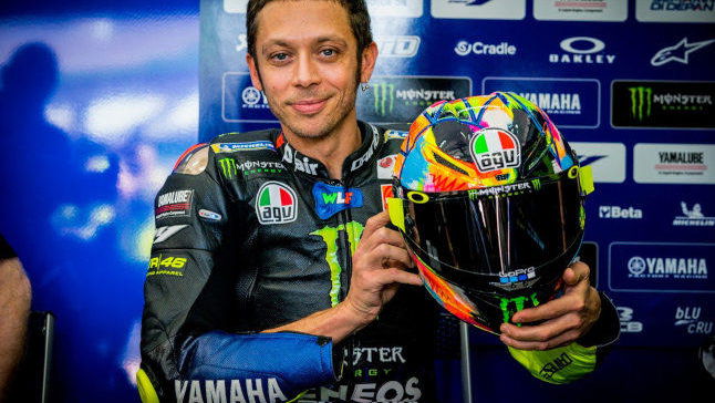 Rossi Sepang winter test lid 2019